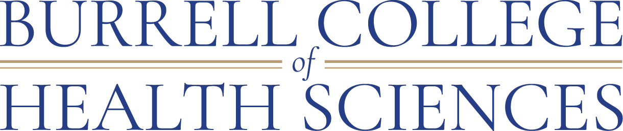 The Burrell College of Health Sciences Logo-Horizontal View